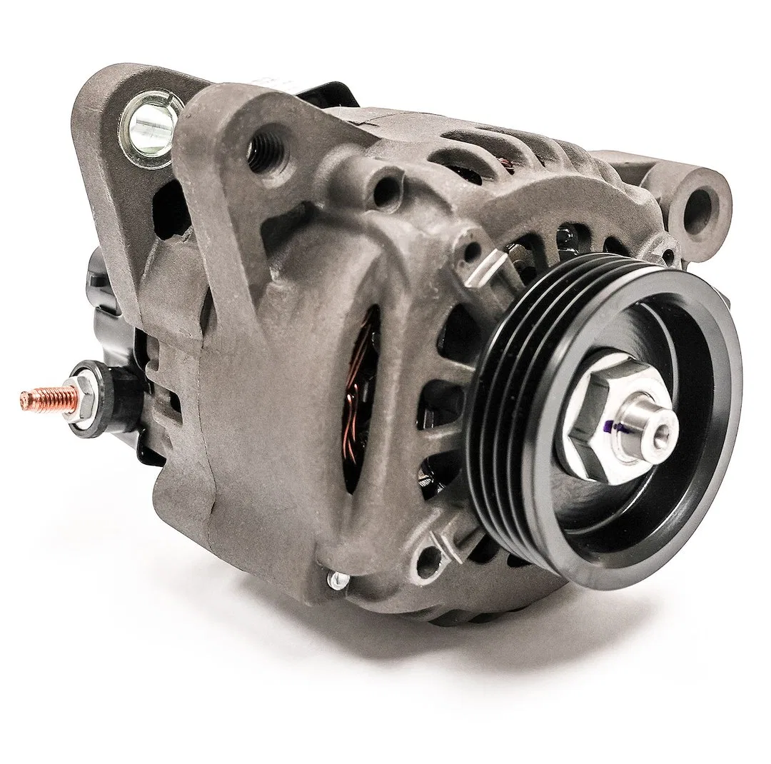 20851 – ARCO MARINE Alternator/ Generator, OE Replacement 4-Groove Serpentine Pulley 12 Volt 55 Amp Internal Regulato...